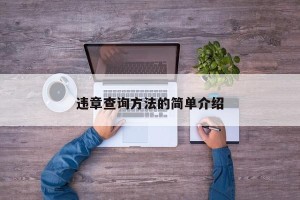 违章查询方法的简单介绍