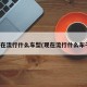 现在流行什么车型(现在流行什么车子)