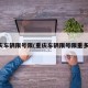 重庆车辆限号限(重庆车辆限号限重多少)