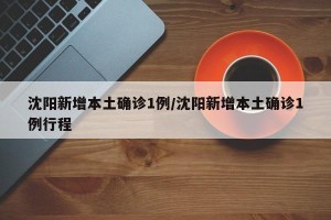 沈阳新增本土确诊1例/沈阳新增本土确诊1例行程