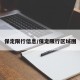 保定限行信息/保定限行区域图